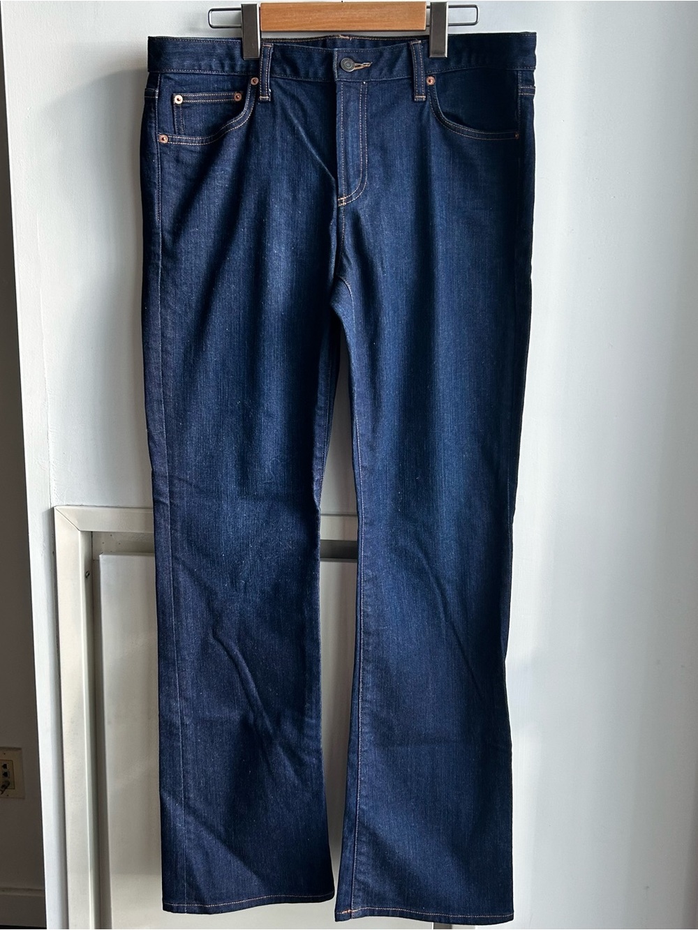 GAP 1969 Regular Dark Wash Sexy Bootcut Jeans, Women's, Size 32